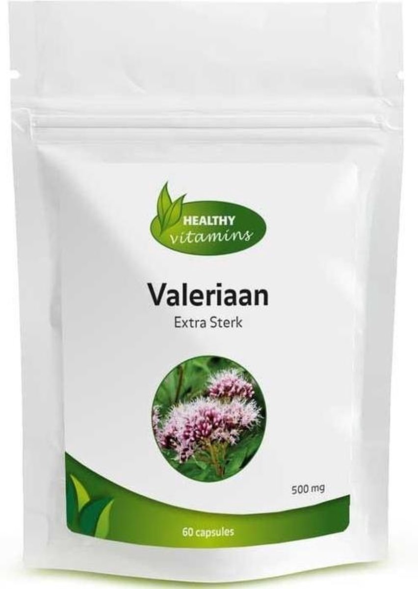 Valeriaan Extra Sterk - 60 caps - Vitaminesperpost.nl