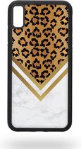 Elegant leopard in marble Telefoonhoesje - Apple iPhone Xs Max