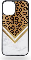 Elegant leopard in marble Telefoonhoesje - Apple iPhone 12 mini