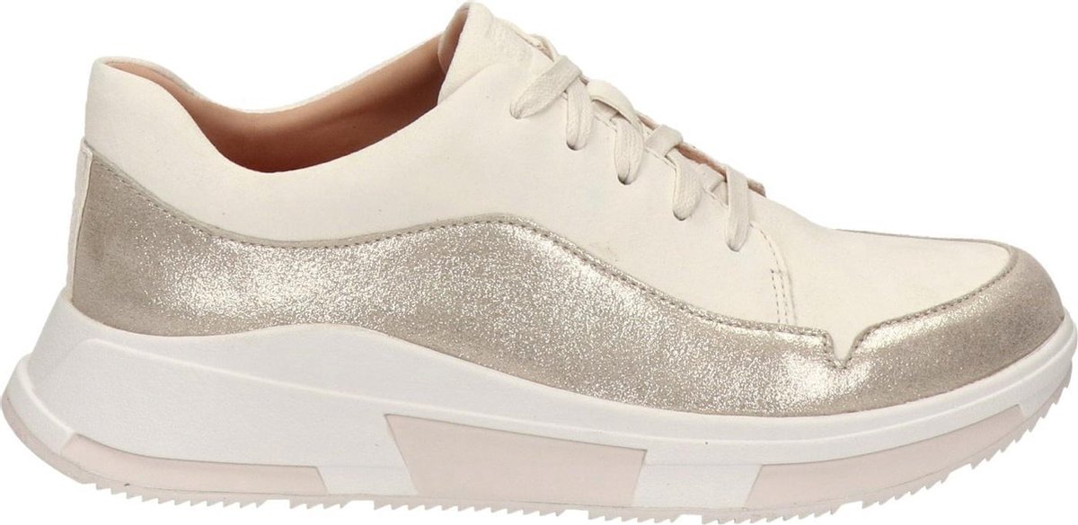 FitFlop Freya Witte Sneakers Dames 41 - Schoenen.nl