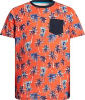 WE Fashion Jongens T-shirt met palmboomdessin