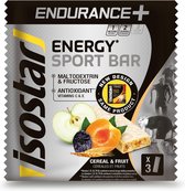Isostar Endurance+ Bar Cereal & Fruit 3 x 40 gram
