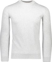 Hugo Boss  Trui Grijs Getailleerd - Maat 3XL - Heren - Lente/Zomer Collectie - Katoen