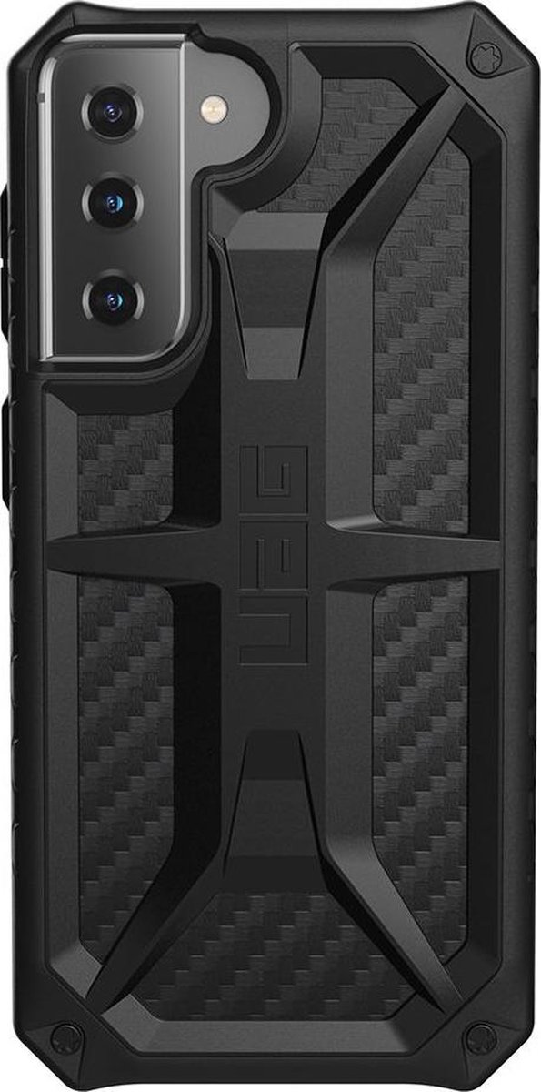 UAG - Samsung Galaxy S21 Hoesje - Back Case Monarch Carbon Fiber