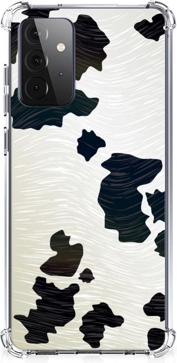 Samsung Galaxy A72 4G/5G Case Anti-shock Koeienvlekken
