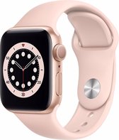 Apple Watch Series 6 - Smartwatch dames - 40 mm - Goudkleurig