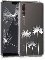 kwmobile telefoonhoesje voor Huawei P20 Pro - Hoesje voor smartphone - Palbomen design