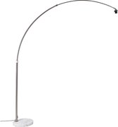QAZQA xxl - Moderne Booglamp | Vloerlamp | Staande Lamp - 1 lichts - H 2690 mm - Staal - Woonkamer | Slaapkamer