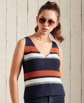 Superdry Dames Gebreide tanktop met V-hals