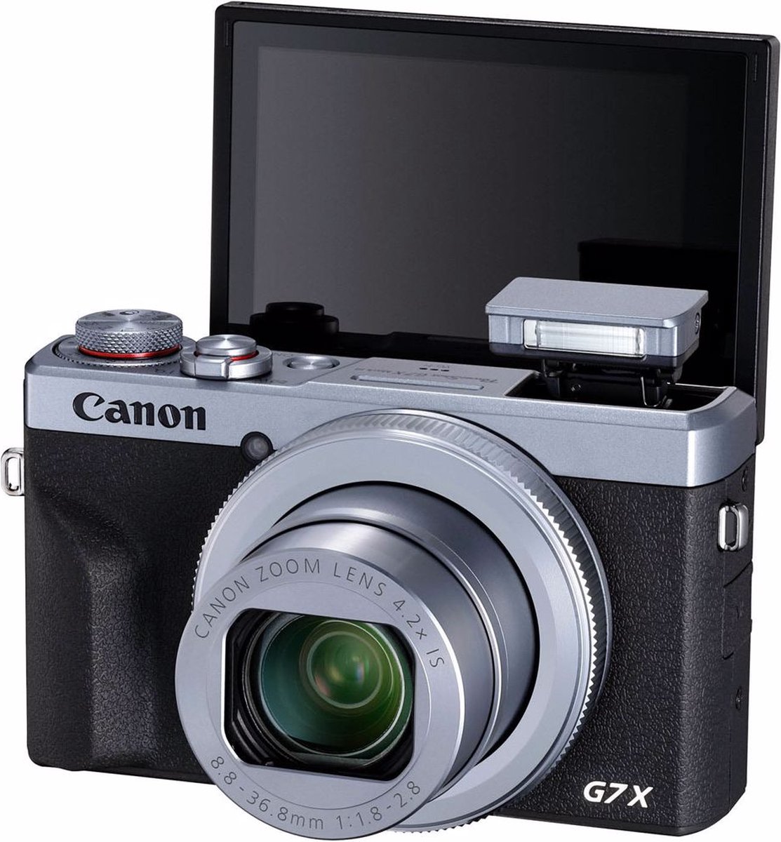Canon PowerShot G7 X Mark III - Compactcamera - 20,1 MP - 1-inch Sensor - 4K Video - 4,2x Optische Zoom - Kantelbaar Touchscreen - Zilver — cadeau in Elektronica - foto 3