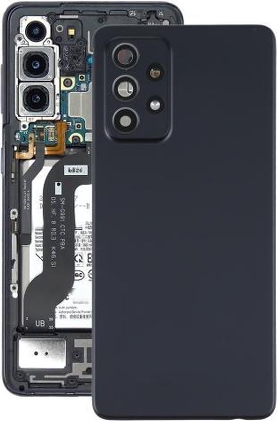 Batterij-achterklep met cameralensafdekking voor Samsung Galaxy A52 5G  (zwart) | bol.com