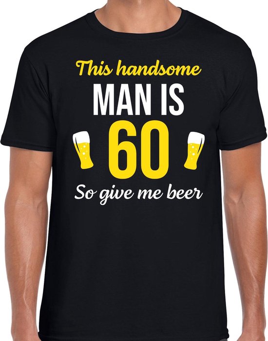 Tee-shirt cadeau homme anniversaire 60 ans
