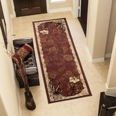 Tapiso Atlas Vloerkleed Bruin Gangloper Woonkamer Tapijt Maat- 70x300