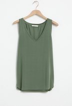 Sissy-Boy - Groen cupro singlet