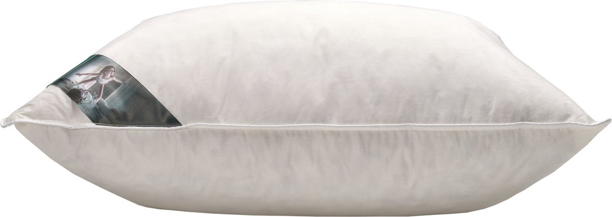 4All 1200gsm eendenveren kussens, 2 stuks, hypoallergeen