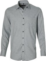 Casa Moda Overhemd - Regular Fit - Grijs - 3XL Grote Maten