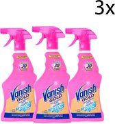 Vanish Oxi Action Gold Tapijt Vlekverwijderaar Spray - 500ml x3