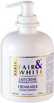 Fair & White Cream Milk 500 ml. pump