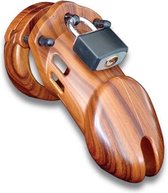 CB-6000 Kuisheidskooi - Wood - BDSM - Bondage - Bruin - Discreet verpakt en bezorgd