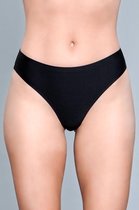 Reina String - Zwart - Dames Lingerie - XL - Strings - Zwart - Discreet verpakt en bezorgd