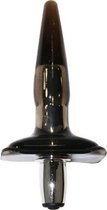 Vibrerende Anaal Plug - Zilver - Vibo's - Vibrator Anaal - Zwart - Discreet verpakt en bezorgd