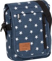 New-Rebels® Star Range  Small Flap Donker Blauw With Stars