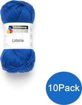 Veritas Schachenmayr Breiwol Catania Klassiek 10-Pack - 100% Katoen Blauw