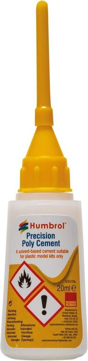 Bol.com Humbrol Hobbylijm - 2720 Precision Poly Cement - Lijm - 20ml Lijm aanbieding