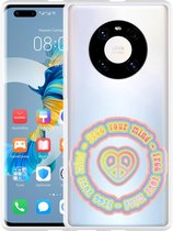 Huawei Mate 40 Pro Hoesje Free Your Mind Designed by Cazy