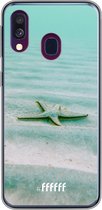 Samsung Galaxy A50 Hoesje Transparant TPU Case - Sea Star #ffffff