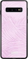 Samsung Galaxy S10 Hoesje TPU Case - Pink Slink #ffffff