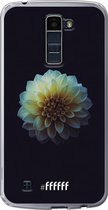 LG K10 (2016) Hoesje Transparant TPU Case - Just a perfect flower #ffffff