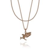 Croyez Jewelry | Eagle Rosegold Layerup | Curb / 55cm / 75cm