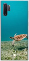 Samsung Galaxy Note 10 Plus Hoesje Transparant TPU Case - Turtle #ffffff