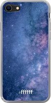 6F hoesje - geschikt voor iPhone SE (2020) - Transparant TPU Case - Perfect Stars #ffffff