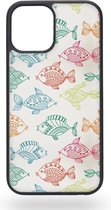 Funky colourful fish Telefoonhoesje - Apple iPhone 12 / 12 Pro