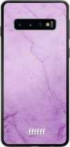 Samsung Galaxy S10 Hoesje TPU Case - Lilac Marble #ffffff