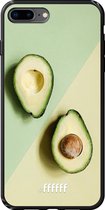 iPhone 8 Plus Hoesje TPU Case - Avocado Aficionado #ffffff