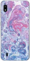 Samsung Galaxy A10 Hoesje Transparant TPU Case - Liquid Amethyst #ffffff