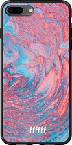 iPhone 7 Plus Hoesje TPU Case - Corundum Pool #ffffff