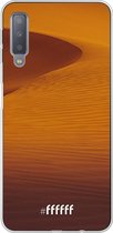 Samsung Galaxy A7 (2018) Hoesje Transparant TPU Case - Sand Dunes #ffffff