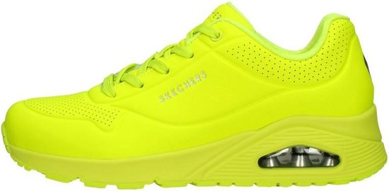 Skechers Uno Night Shades sneakers geel - Maat 37 | bol.com