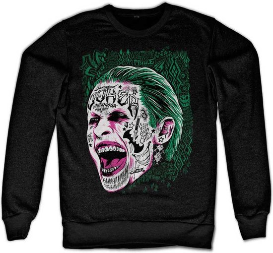 DC Comics Suicide Squad - Joker Sweater/trui - XXL - Zwart