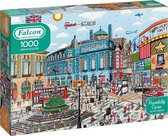 Falcon Contemporary puzzel Piccadilly Circus - Legpuzzel - 1000 stukjes