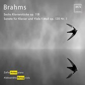 Brahms: Sechs Klavierstuke Op.188. Sonata Fur Klavier Und Viola Op.120. No.1