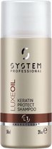 System Professional LuxeOil Keratin Protect Shampoo L1 50 ml - Normale shampoo vrouwen - Voor Alle haartypes