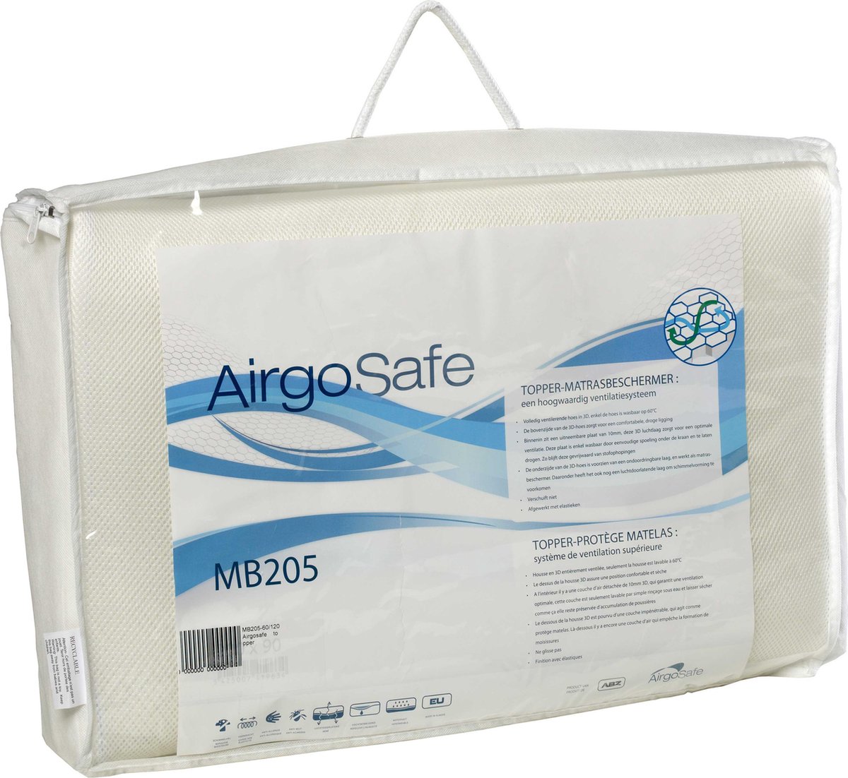 Topper Airgosafe 140x200cm