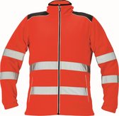 CRV Knoxfield Hi-Vis Fleecevest 03010535 - Fluo Rood - 3XL