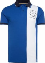 Camp David ® piqué poloshirt met korte mouwen