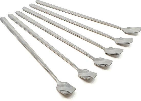 Addein 100 stuks ijslepels, biologisch afbreekbare dessertlepels, herbruikbare lepelset, kleine lepels voor ijs, cake, gelei, yoghurt